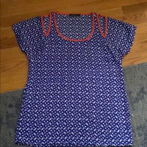 THML Stitch Fix Blue Blouse